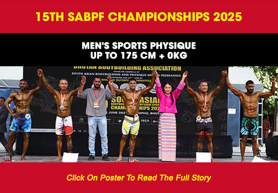 MEN'S SPORTS PHYSIQUE UP TO 175 CM + 0KG...